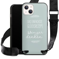 Organic Carry Case mit MagSafe schwarz Gurtband schwarz