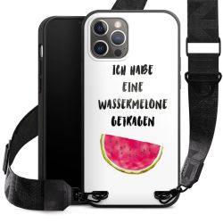 Organic Carry Case mit MagSafe schwarz Gurtband schwarz