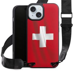 Organic Carry Case mit MagSafe schwarz Gurtband schwarz