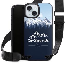 Organic Carry Case mit MagSafe schwarz Gurtband schwarz