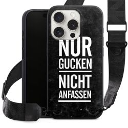 Organic Carry Case mit MagSafe schwarz Gurtband schwarz