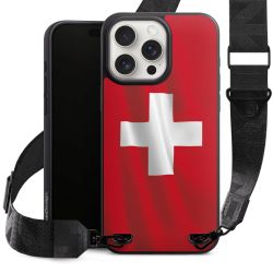 Organic Carry Case mit MagSafe schwarz Gurtband schwarz