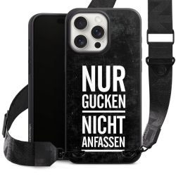 Organic Carry Case mit MagSafe schwarz Gurtband schwarz