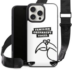 Organic Carry Case mit MagSafe schwarz Gurtband schwarz