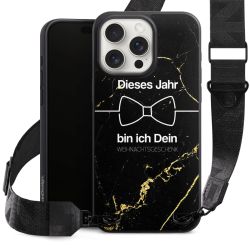 Organic Carry Case mit MagSafe schwarz Gurtband schwarz