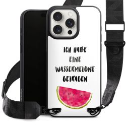 Organic Carry Case mit MagSafe schwarz Gurtband schwarz