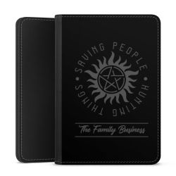 Passport sleeve black