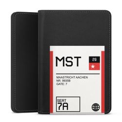 Passport sleeve black