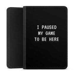 Passport sleeve black