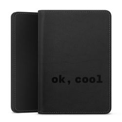 Passport sleeve black