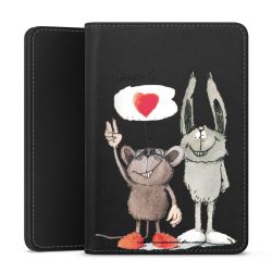 Passport sleeve black