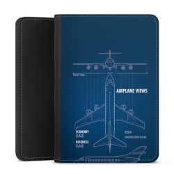 Passport sleeve black