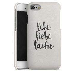 Leder Case weiß