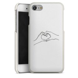 Leather Case white