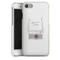 Leather Case white