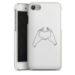 Leather Case white