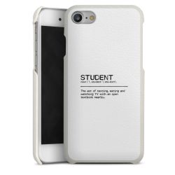 Leather Case white