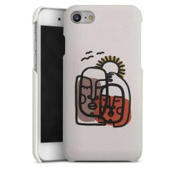 Leather Case white