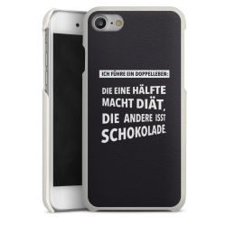 Leder Case weiß