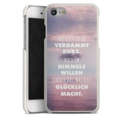 Leder Case weiß