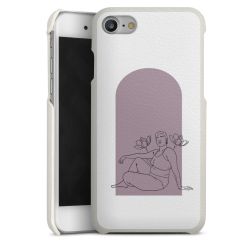 Leather Case white