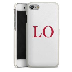 Leather Case white