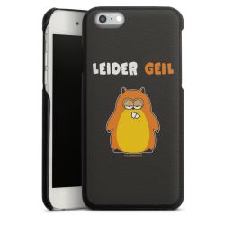 Leder Case schwarz