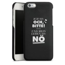 Leder Case schwarz