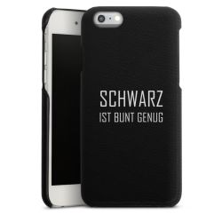 Leder Case schwarz