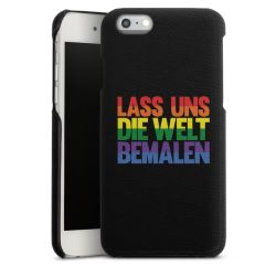 Leder Case schwarz