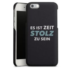 Leder Case schwarz