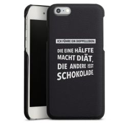 Leder Case schwarz