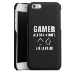 Leder Case schwarz