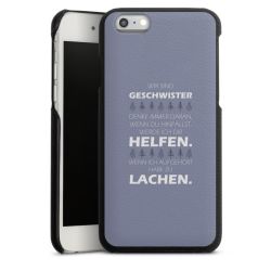 Leder Case schwarz