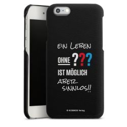 Leder Case schwarz