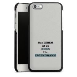 Leder Case schwarz