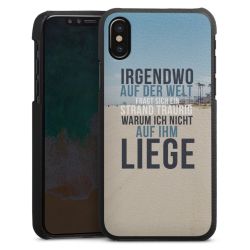 Leder Case schwarz