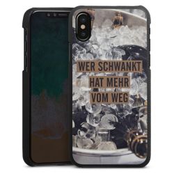 Leder Case schwarz