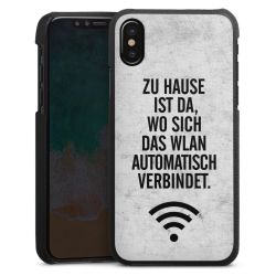 Leder Case schwarz