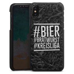 Leder Case schwarz