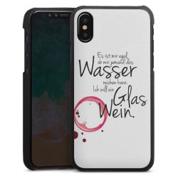 Leder Case schwarz