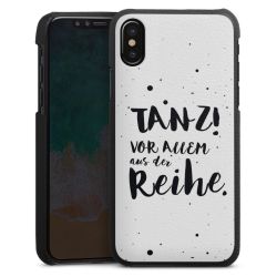 Leder Case schwarz