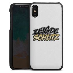 Leder Case schwarz