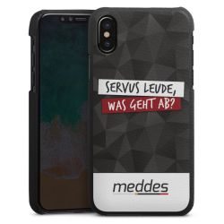 Leder Case schwarz