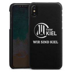 Leder Case schwarz