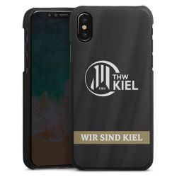 Leder Case schwarz