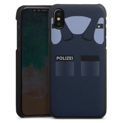 Leder Case schwarz