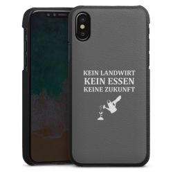 Leder Case schwarz