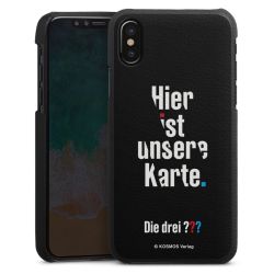 Leder Case schwarz