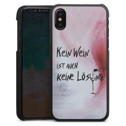 Leder Case schwarz